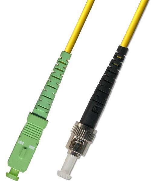 P-SM9-S3Y-SCA-STU-xx Fiberworks AS  Patch SM SPX SC/APC-ST/UPC xx m 9/OS2 G.657.A2 &#248;2mm Yellow